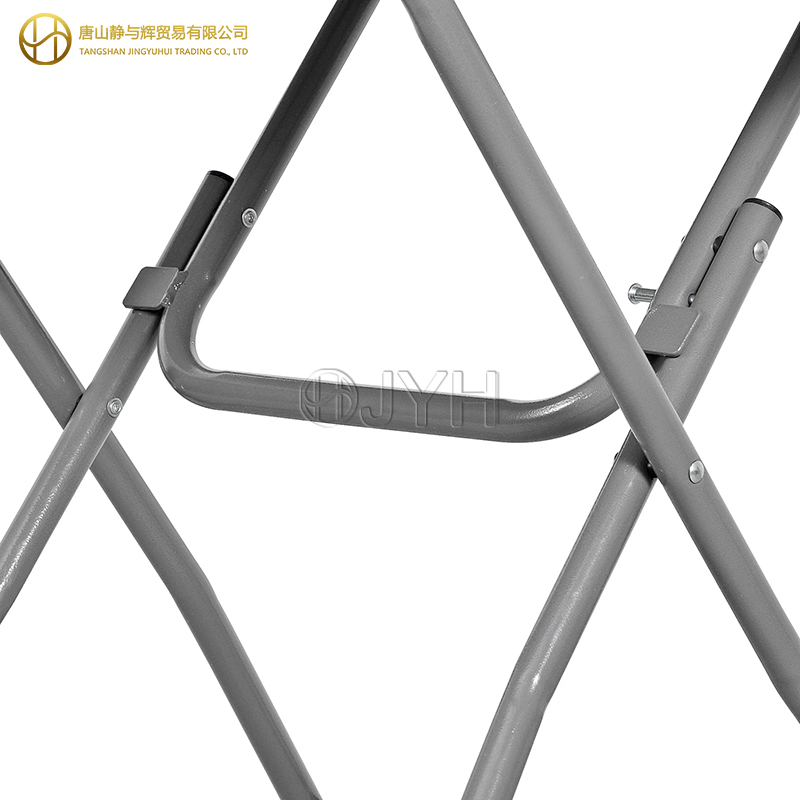 32"Round HDPE Plastic Folding Table - 2.6ft (80cm) - Image 6