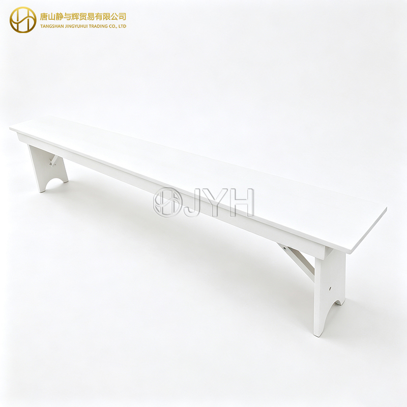 Rectangle Wooden Farmhouse Table Bench - Image 5