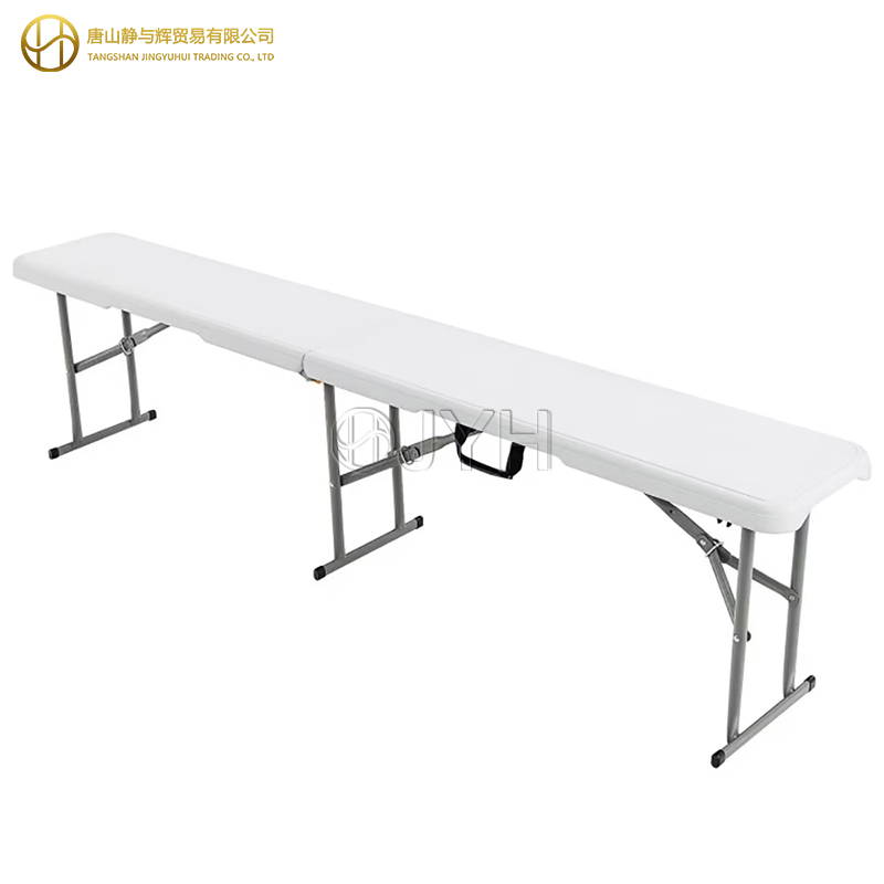 6 Foot Portable HDPE Plastic Folding Bench