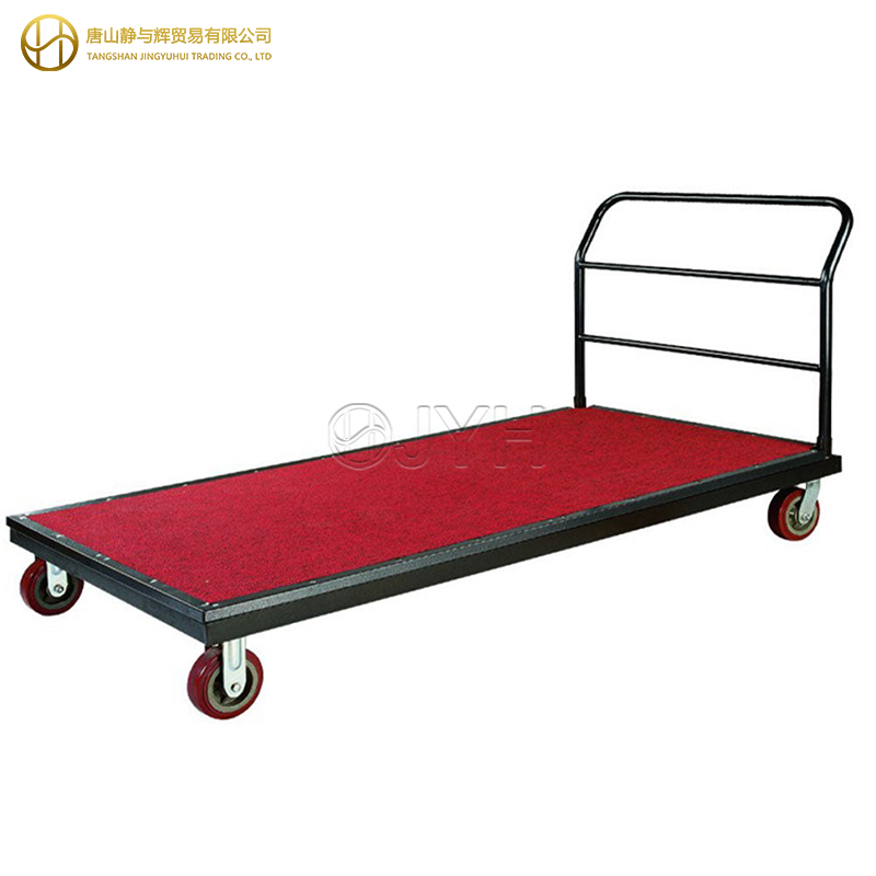 Retangle Banquet Table Transport Trolley Cart