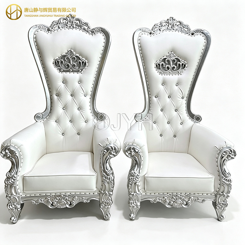 Luxury High Back Royal King Queen Chair - Image 4